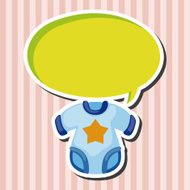 Baby clothes theme elements N31