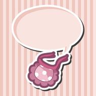 Baby bib theme elements N20