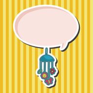 baby hanging theme elements N10