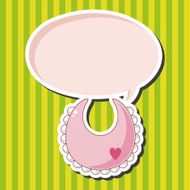Baby bib theme elements N21