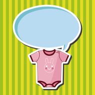 Baby clothes theme elements N35
