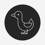duck line icon N2