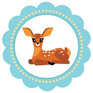 Cute baby deer