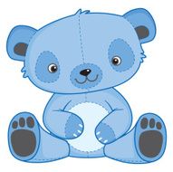 Blue Teddy Bear N3