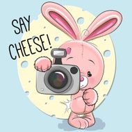 Rabbit with a camera