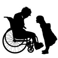 Vector silhouette of a woman N29