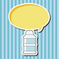 Feeding bottle theme elements N26