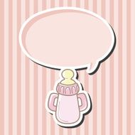 Feeding bottle theme elements N27