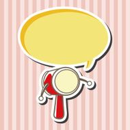 Baby rattle theme elements N29