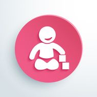Vector logo of child development club