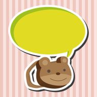 baby travel bear bag theme elements N2