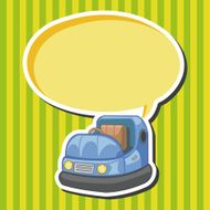 playground bumper car theme elements