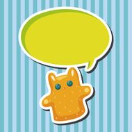 baby toy hand puppet theme elements N2