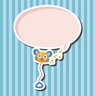baby toy rattle theme elements N13