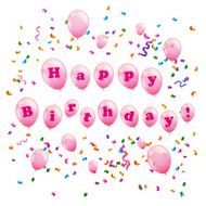 Vector Happy Birthday Design