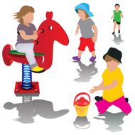 children on the playground N2