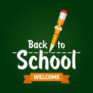 Back to school Vector illustration
