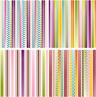 colorful seamless patterns with fabric texture