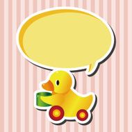 baby toy duck theme elements N6