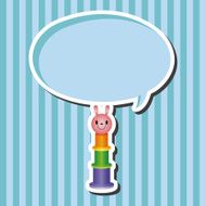 baby toy brick tower theme elements N6