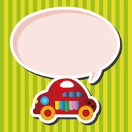 baby toy car theme elements N11