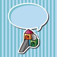 playground slide theme elements N14