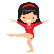 Gymnastics vector illustration N14