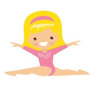 Gymnastics vector illustration N16