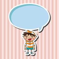 family boy character theme elements N32