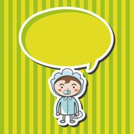 person character baby theme elements N27