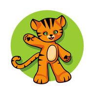 Cartoon Tiger N23