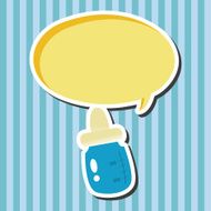 Feeding bottle theme elements N29
