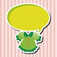 Baby clothes theme elements N39