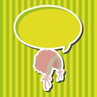 baby hat theme elements N12