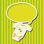 Baby clothes theme elements N40
