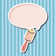 Baby rattle theme elements N35