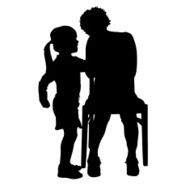 Vector silhouette of family N60