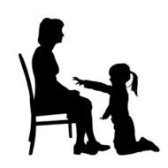 Vector silhouette of family N69