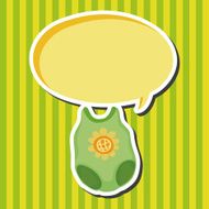 Baby bib theme elements N27