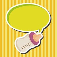 Feeding bottle theme elements N32