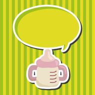 Feeding bottle theme elements N33