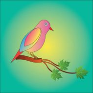 Bird bird vector vector illustration N4