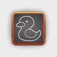 Doodle Yellow Duck N2