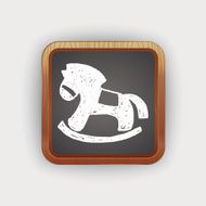 Doodle Rocking horse N2