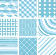 seamless blue patterns with fabric texture