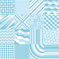 Set of seamless patterns