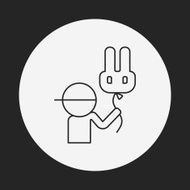 balloon line icon N11