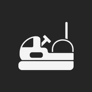 amusement park bumper cars icon N11