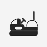 amusement park bumper cars icon N13