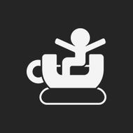 amusement park coffee-cup icon N5